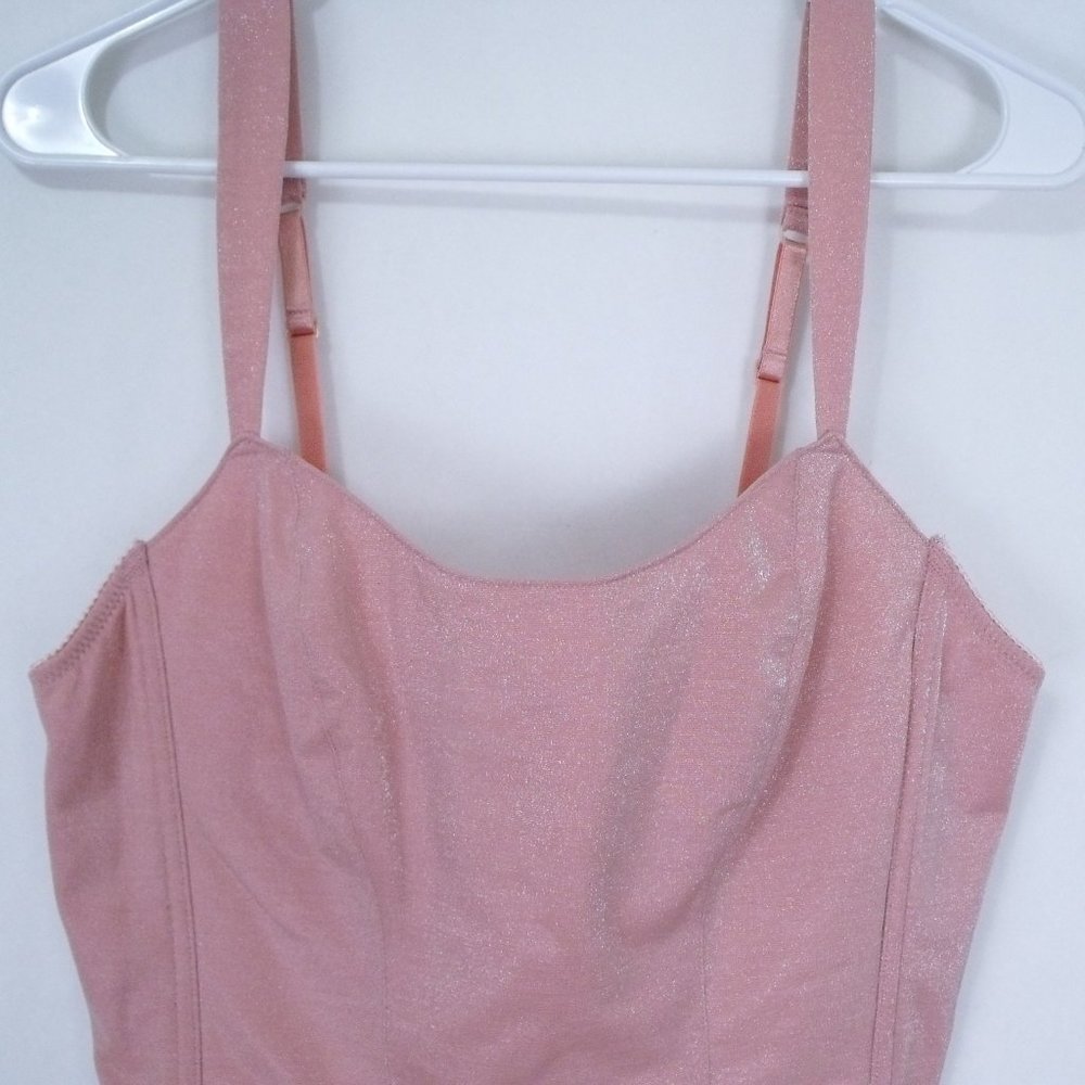 Vintage Victoria's Secret OS Sparkle Bustier Top - Picture 2 of 5